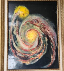 Framed Whirlpool Galaxy
